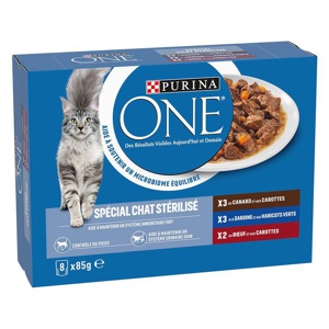 Mixpaket Purina One Sterilized Katze Produktbild