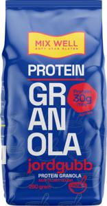 MixWell Protein Granola Jordgubb 290 g produkt bild