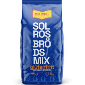 MixWell Solrosbrödsmix glutenfri 1000 g produkt bild