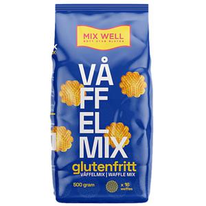 Mixwell Våffelmix 500 g produkt bild