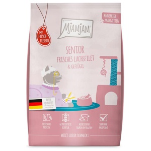 MjAMjAM Knusprige Mahlzeiten Senior Lachs & Geflügel Produktbild