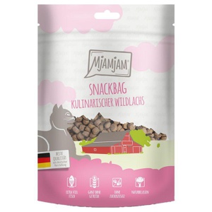MjAMjAM Snackbag 125g Wildlachs-Würfel Produktbild