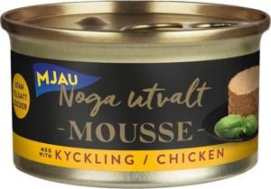 Mjau Noga Utvalt Mousse Kyckling 85 g produkt bild