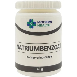 Modern Health natriumbenzoat 40 g produktbilde