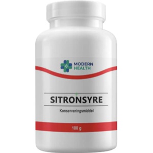 Modern Health Sitronsyre 100 g produktbilde