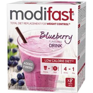 Modifast Low Calorie Diet Blueberry 8 x 55 g produkt bild