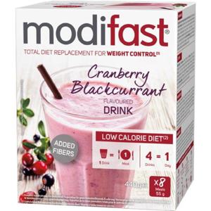 Modifast LCD Cranberry Blackcurrant 8 x 55g produkt bild