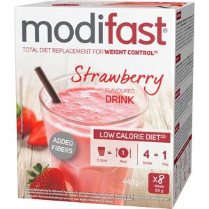 Modifast Low Calorie Diet Strawberry 8 x 55 g produkt bild