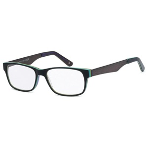 Mokki Lesebrille sort/ turkis(MO4082) +1,5 produktbilde