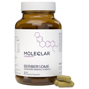MOLEQLAR BERBERSOME BERBERINE-MINERAL-COMPLEX 60 St Kapseln Produktbild