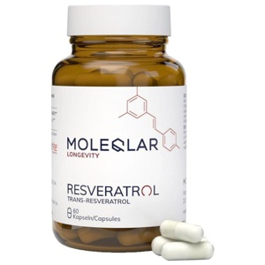 MOLEQLAR RESVERATROL 60 St Kapseln Produktbild