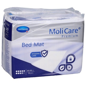 MOLICARE Premium Bed Mat 9 Tropfen 60x90 cm Produktbild