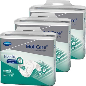 MOLICARE Premium Elastic Slip 5 Tropfen Gr.L Produktbild