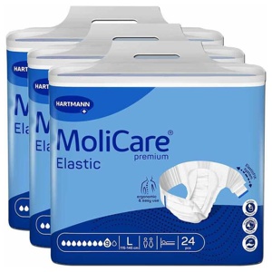 MOLICARE Premium Elastic Slip 9 Tropfen Gr.L Produktbild