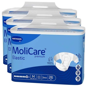Molicare Premium Elastic Slip 9 Tropfen Größe M, 3X26 St n.v. Produktbild