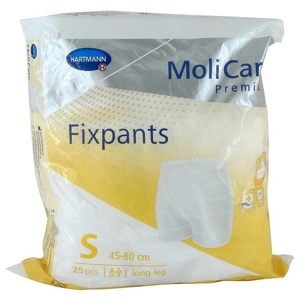 Molicare® Premium Fixpants long leg S, 25 St n.v. Produktbild