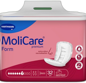MoliCare Premium Form Pads 7 Drops Pack of 32 product image