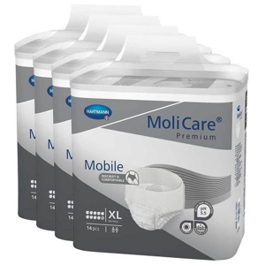 Molicare® Premium Mobile 10 Tropfen XL, 4X14 St n.v. Produktbild