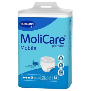 Molicare Premium Mobile 6 Tropfen Größe XL, 14 St n.v. Produktbild