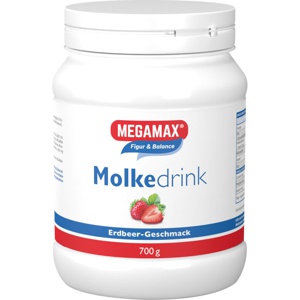 MOLKE-DRINK-Megamax-Erdbeer-Pulver Produktbild