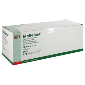 Mollelast 10cmx4m weiss Produktbild