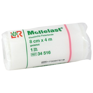 Mollelast 8cmx4m weiss Produktbild