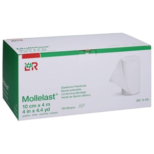 MOLLELAST Binden 10 cmx4 m weiß lose Produktbild