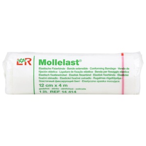 MOLLELAST Binden 12 cmx4 m weiß Produktbild