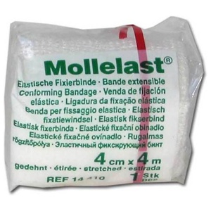 MOLLELAST Binden 4 cmx4 m weiß Produktbild