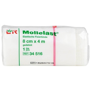 MOLLELAST Binden 8 cmx4 m weiß Produktbild
