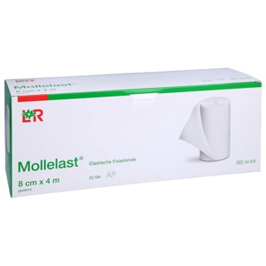 MOLLELAST Binden 8 cmx4 m weiß Produktbild