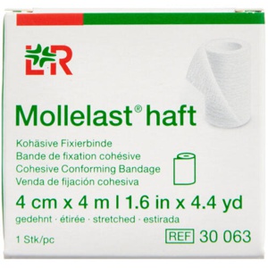 Mollelast Haft 4 cm x 4 m 1 stk. produktbillede