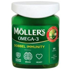Möller's Dobbel Immunity kapslid N90 toote pilt