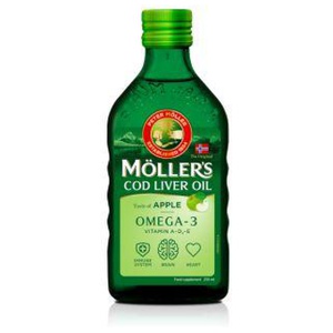 Möller's kalamaksaõli õunamaitseline 250 ml toote pilt