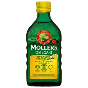 MÖLLER´S Omega-3 Zitrone 250 ml Öl Produktbild