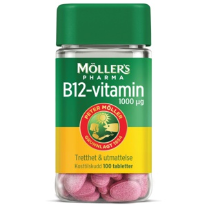 Möller's Pharma B12 100 stk produktbilde