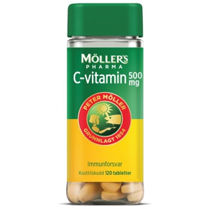 Möller's Pharma C-vitamin 500 mg 120 stk produktbilde