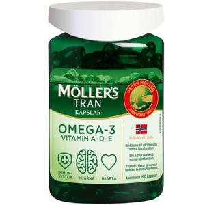 Möllers Omega-3, 160 kaps produkt bild