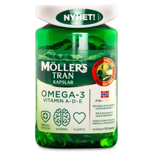 Möllers Omega-3 160 kapsler produktbillede