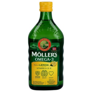 MÖLLERS OMEGA-3 ZITRONEN-GESCHMACK 500 ml Öl Produktbild