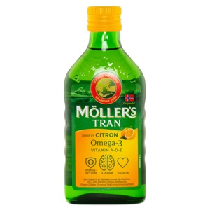 Möllers Tran Citron 250ml produktbillede