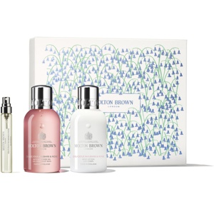 Molton Brown Delicious Rhubarb & Rose Travel Gift Set 207,5 ml produktbillede