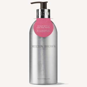 Molton Brown Infinite Bottle Fiery Pink Pepper Bath & Shower Gel 400 ml produktbillede