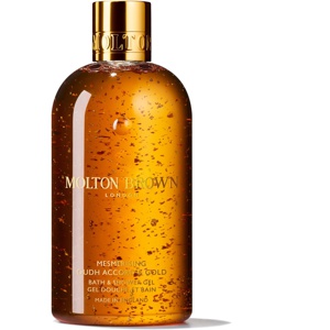 Molton Brown Mesmerising Oudh Accord & Gold Bath & Shower Gel 300 ml produktbillede