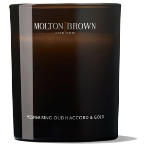 Molton Brown Mesmerising Oudh Accord & Gold Signature Scented Single Wick Candle 190g product image