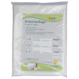 MOLTON SPANNAUFLAGE 100x200 cm m.Folie beschichtet Produktbild