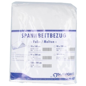 MOLTON SPANNBETTBEZUG 90x200 cm m.Folie Produktbild