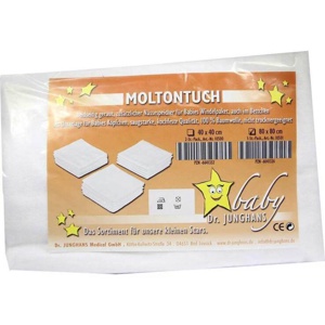 Molton Tuch 80x80 cm, 1 St n.v. Produktbild