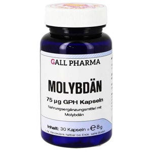 Molybdän 75 µg GPH Kapseln, 30 St Kapseln Produktbild