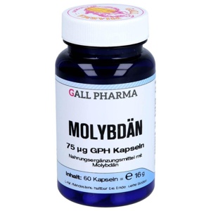 Molybdän 75 µg GPH Kapseln, 60 St Kapseln Produktbild